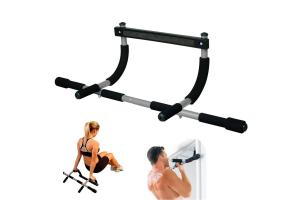 Barra De Exercícios Para Porta Acte Sports Iron Gym